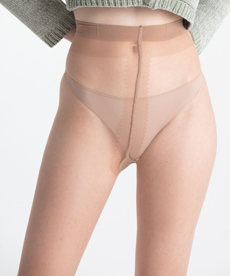 Velmi transparentní punčochy | nadotec JEMNOSTI | 8 DEN béžová - Image 5